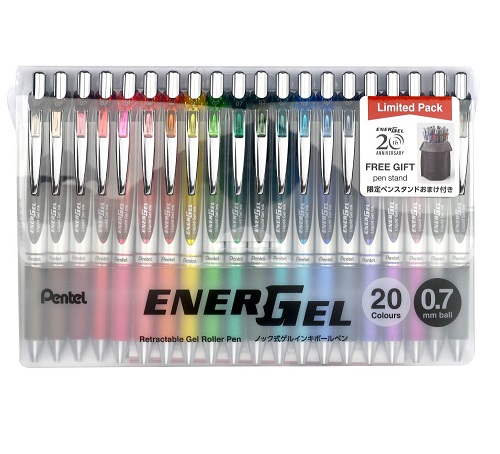 Gel.pero 6ks Energel Pentel BL77