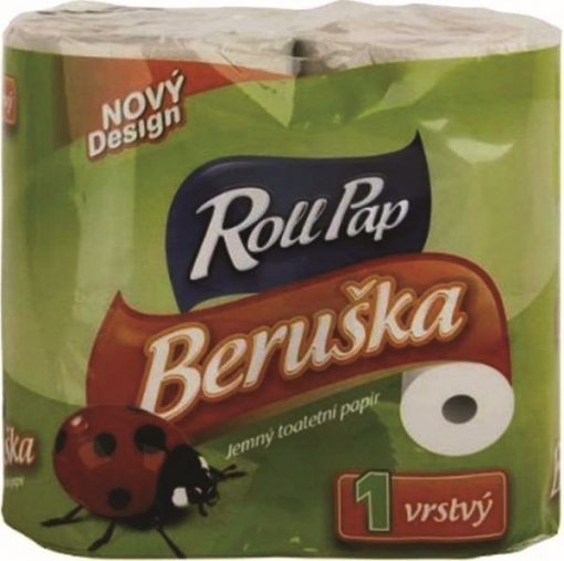 Toaletní papír 250 út.Beruška 1vr.