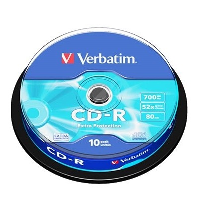 CD-R 80min Verbatim spindl